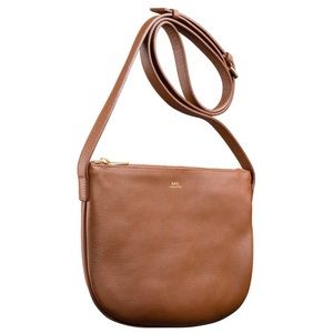 A.P.C. Mealy’s Cross-Body Bag in Nut